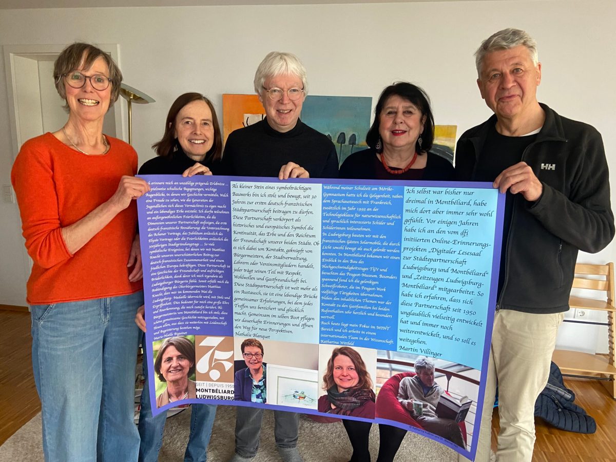 Gesichter und Stimmen aus Ludwigsburg und&nbsp;Montbéliard